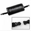 Hub Caps 1/2Pc Carbon Fiber Leather Car Neck Pillows Neck Rest Headrest Valve For Volkswagen VW R Golf 4 5 MK7 Beetle Touran Pas