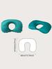 Flocking Inflatable Neck Pillow Portable Pillow Can Be Stored Self Filled Suitable For Outdoor Travel Camping Hiking