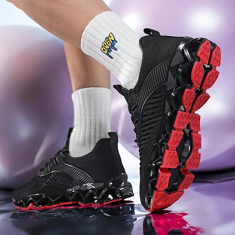 Men's Breathable Casual Sneakers Luxury Fashion Running Trainer Unisex Comfortable Wear Tenis Race Shoes