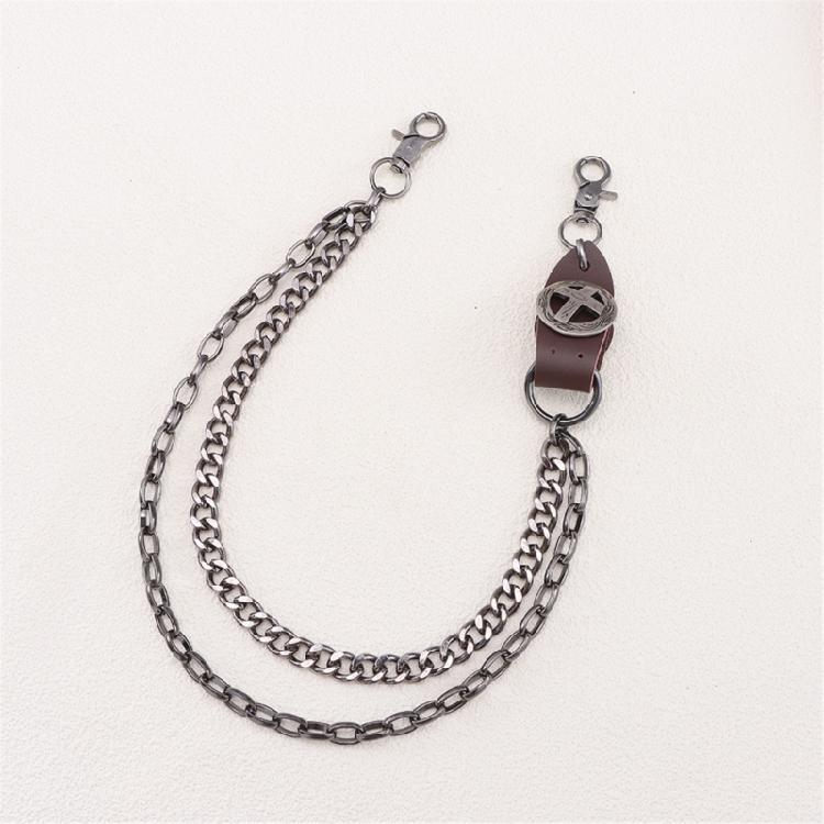 Tassels Chain Belt Personality Charm Belt Fashionable Studded Metal Chain Belt for Everyday and Event Use