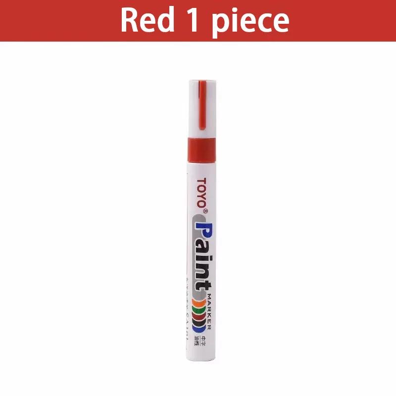 

QC19 8 цветов Карандаш для удаления царапин с автомобиля Кисть для подкраски Поверхностный ремонт Профессиональный аппликатор Удаление царапин Прозрачный для черного