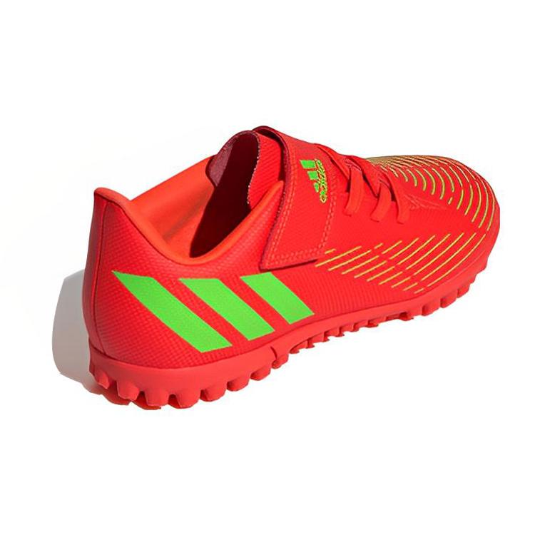 New Adidas X Speedportal Anti-Slip Wear-Resistant Low-Top Kids' Soccer Shoes Red Fluorescent Kids' GZ6015