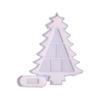 DIY Crafts Silicone Mould Christmas Tree Shaped Epoxy Resin Moulds Jewelry Box Molds for Convenient Storage Container