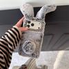 3D Süße Hasenohren Warme Flauschige Plüsch-Hasen Handyhülle Für iPhone 17 Air 16 15 14 13 12 11 Pro Max XS XR X Plus Stoßfeste Hülle