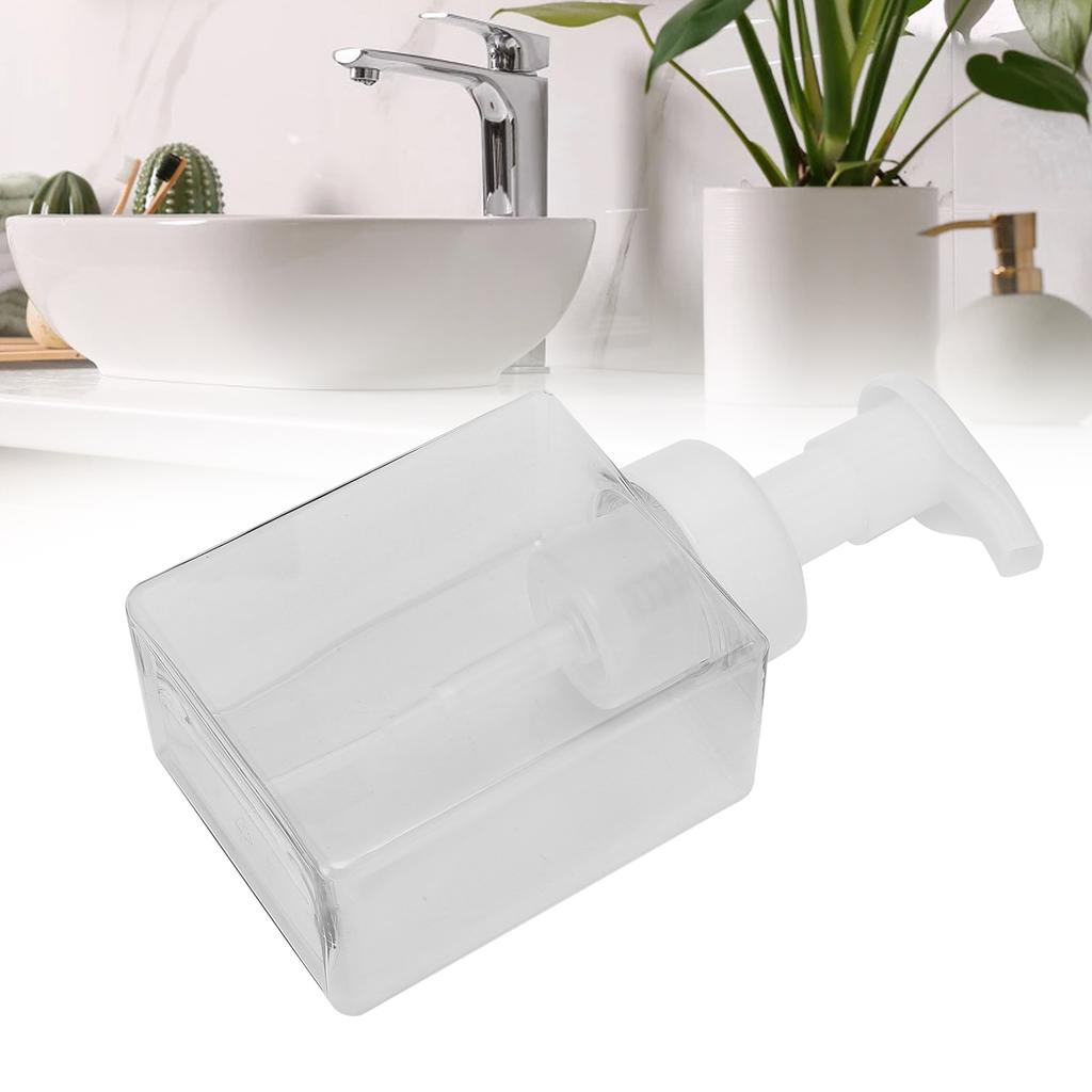 Plastikowa butelka do spieniania mydła Pusta butelka do ponownego napełniania dozownik do spieniania 250 ml