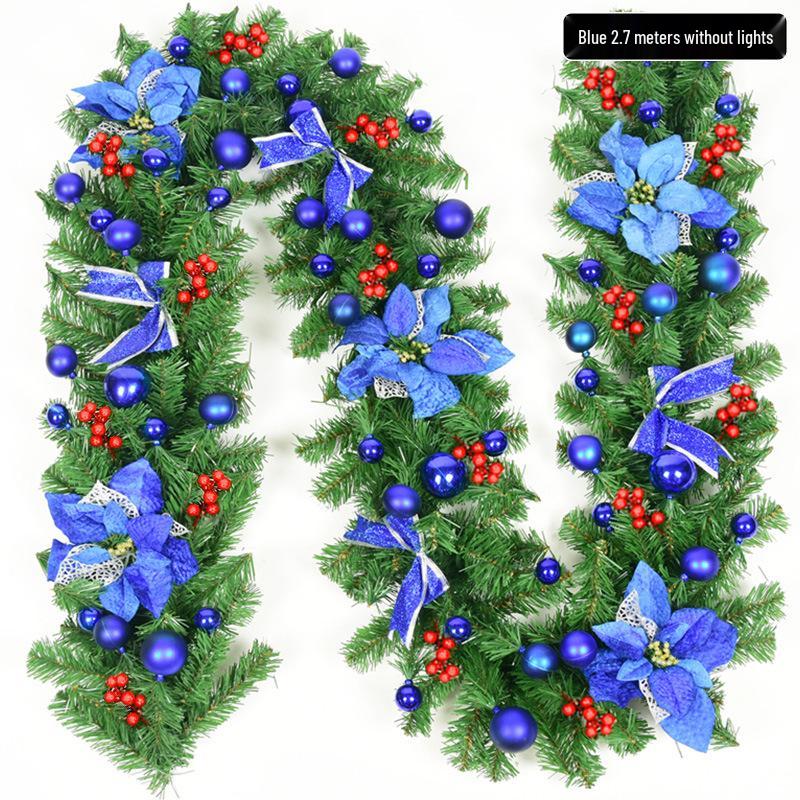 2.7m Christmas Garland for Decoration - Tree, Wreath, Wall, Door Hanging, Hotel, Shopping Mall Display
