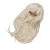 Cotton Doll Wig, Curly Doll Wig (Milk Gold), Easily Styled to Fit Head Circumferences of 35-39cm