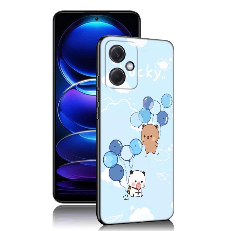 

Милый черный силиконовый чехол BuBu DuDu для телефона Xiaomi Redmi Note 10 11 11S 12 13 4G 8 9 11T Pro 5G Plus 8T 9S 10S 12S Redmi Note 11TPro 5G