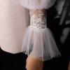 Delicate Sheer Bride Gloves With Open Finger Design Wedding Arm Sleeves For Bridal Accessories And Formal Occasion