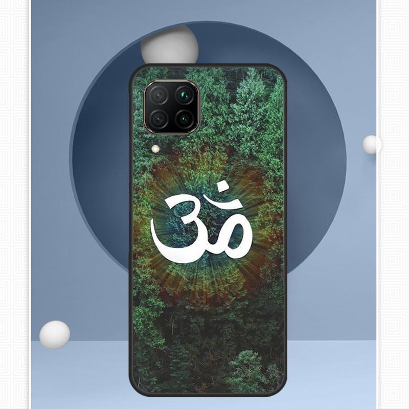 Aum Om Symbol For Huawei P30 P60 Pro P20 P40 Lite Nova 9 10 SE 12s 12i 11i 8i Y91 Y60 Y70 Y72 Y90 Y61 Case
