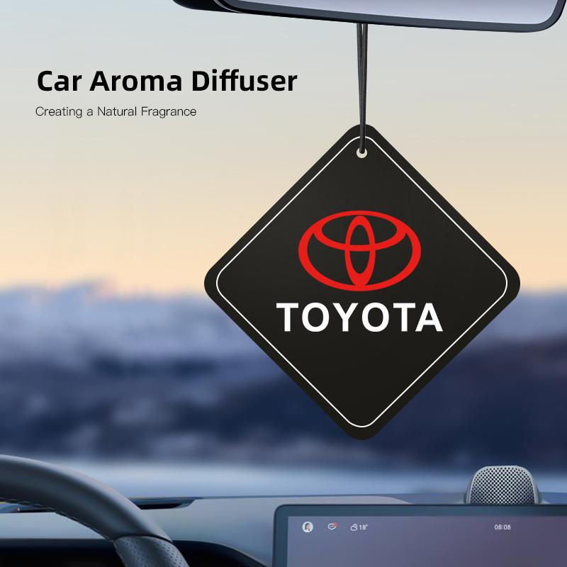 Hub Caps Car Perfume Pendant Air Freshener Hanging Accessories For Toyota Crown GR Corolla Yaris Aygo Auris Avensis 4Runner Priu