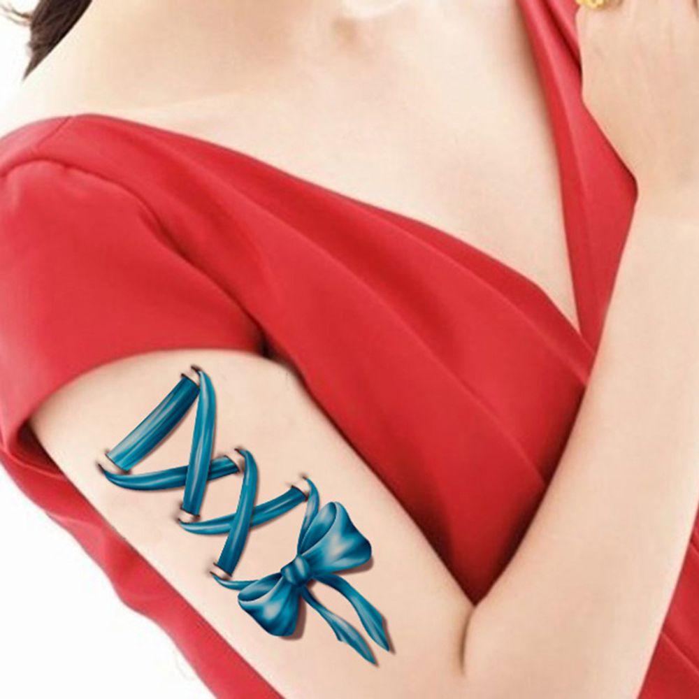 Easy To Clean 3D Butterfly Flower Feather Party Accessories Women Tattoo Sticker Body Stickers
