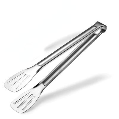 Küche Lebensmittel Zange Werkzeug Wärme Brot Zange Edelstahl Salat BBQ Kochen Essen Servieren Utensil Clip