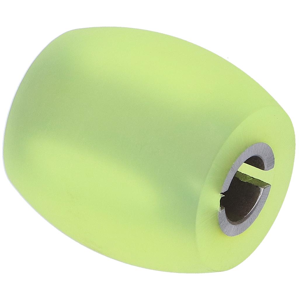 1Pc 801 Peeling Machine Feed Wheels Iron Core Rubber Egg Shaped Sharpening Stone Accessory