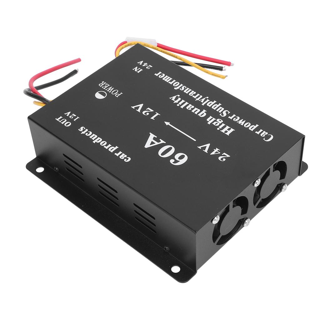 24V auf 12V DC Spannungswandler 600W LKW Sound Leistungsadapter Spannungsreduzierer Langstreckenfahrer