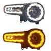 Compatible LED Daytime Running & Flowing Turn Signal Lights for 07-22 Toyota FJ Cruiser Headlights