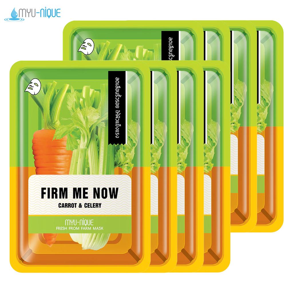 Sada pleťových masek Myu-Nique Fresh From Farm (25 g. x 8 ks)