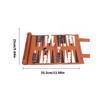 Portable Travel Board Game Backgammon Board Game Portable Backgammon Set Folding Portable Chess Board Enduring