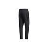 Adidas Knitted Sweatpants Men's Black Moderate Straight Fit Pants FM9372