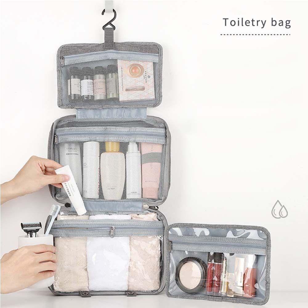 Travel Organizer Hanging Zipper Storage Bags Makeup Bags Storage Toiletry Bag Folded Cosmetic Bags