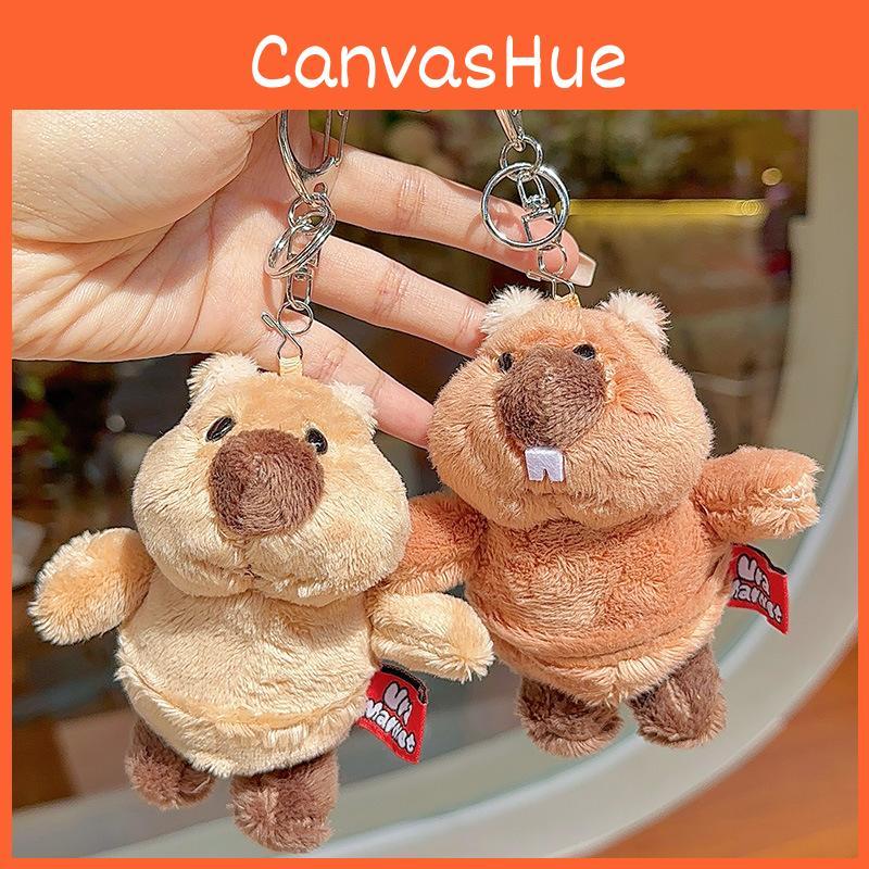 Hugging Hoodie Carrot Carrot Marmot Cartoon Plush Keychain Cute Pendant Doll