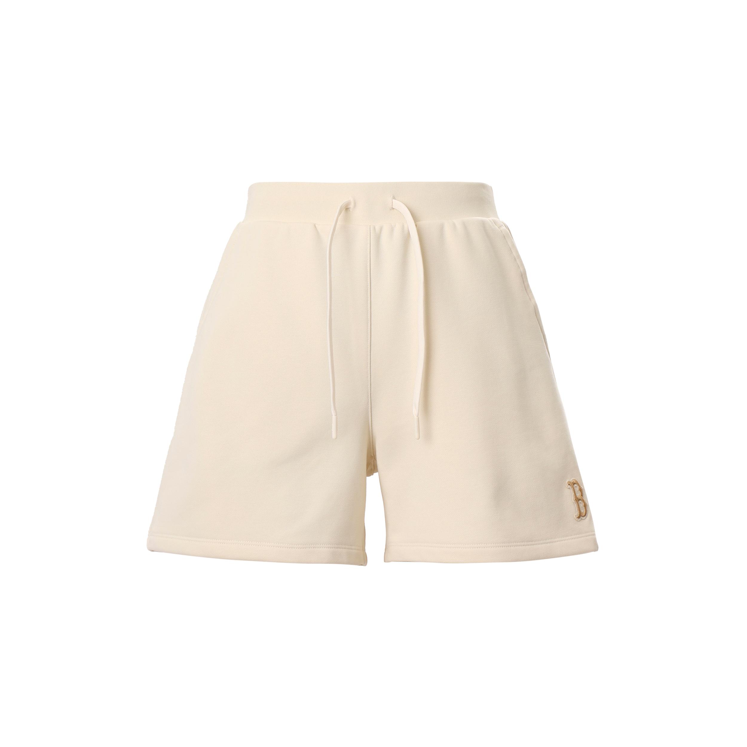 

New MLB Casual Shorts Women s Dark Cream 3FSPB0143-43CRD S