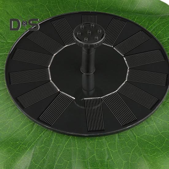 Fontanna solarna Lotus Leaf 1,4 W, pompa do kąpieli ptaków, regulowany przepływ wody, pływająca pompa do fontanny zewnętrznej do ogrodu, stawu, basenu, akwarium