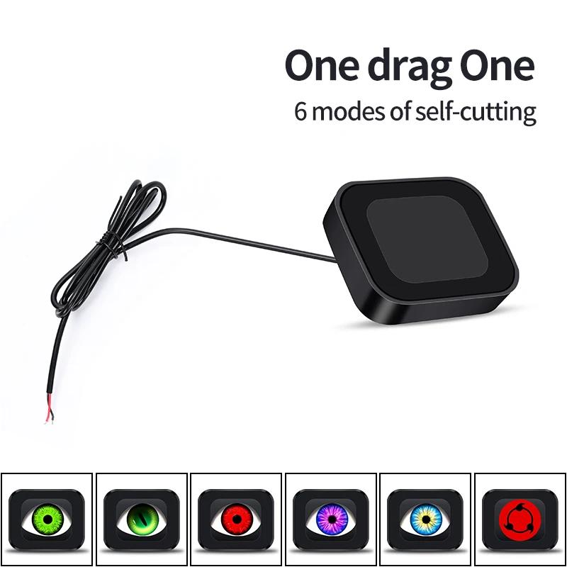 Car Devil's Eye Headlight Modification Kit LED Aperture Super Bright Daytime Running Lights A variety of options Waterproof and