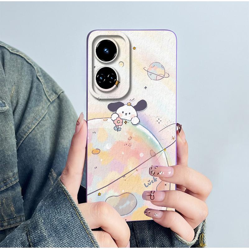For Tecno Camon 19 CI6n / 19 Pro CI8 Phone Case Cover Silicone Sweet Painted Shell Cartoon Funda Printed Protective Casing Coque