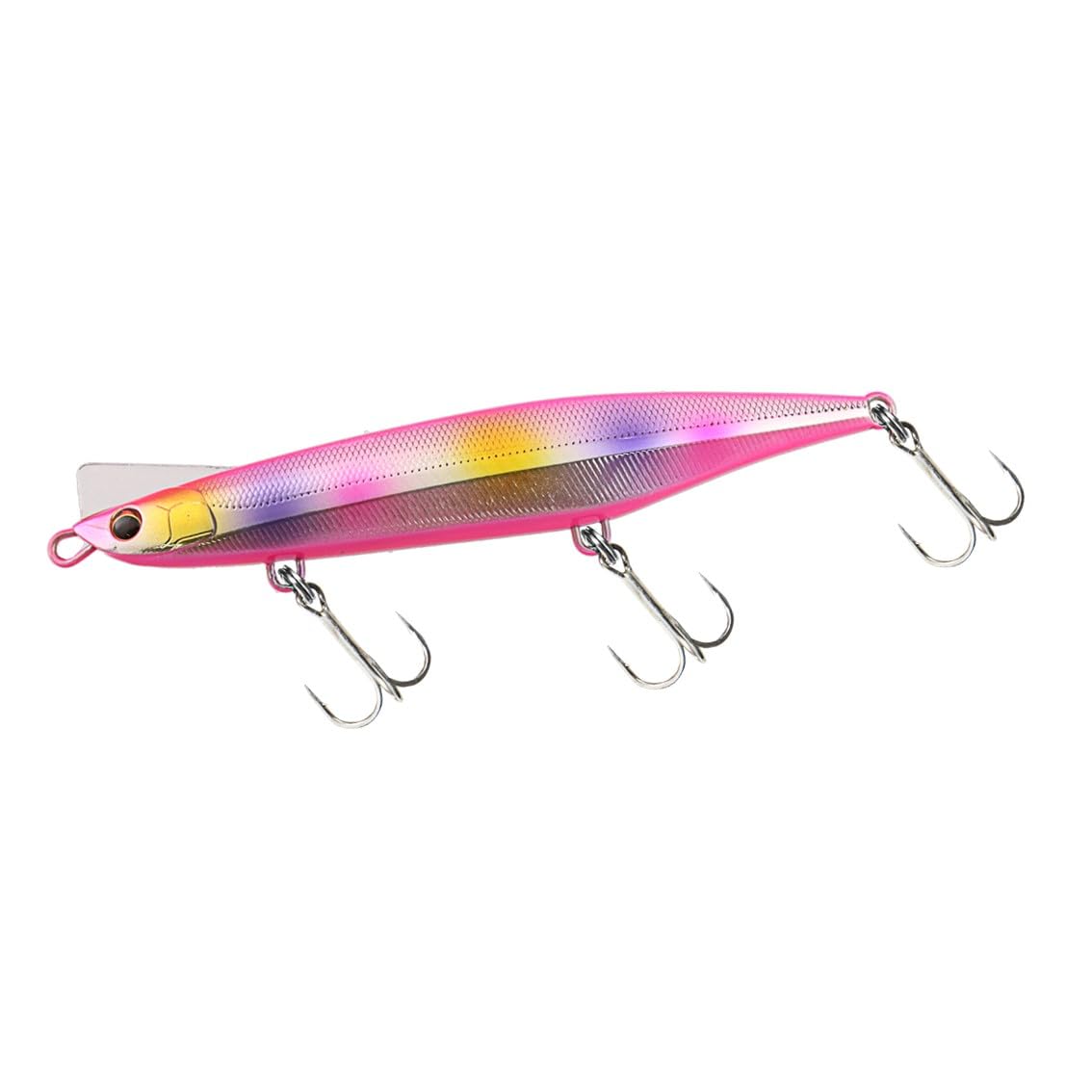 

Daiwa Sinking Pencil Overdrive 120S Adele Flounder Pink Marble