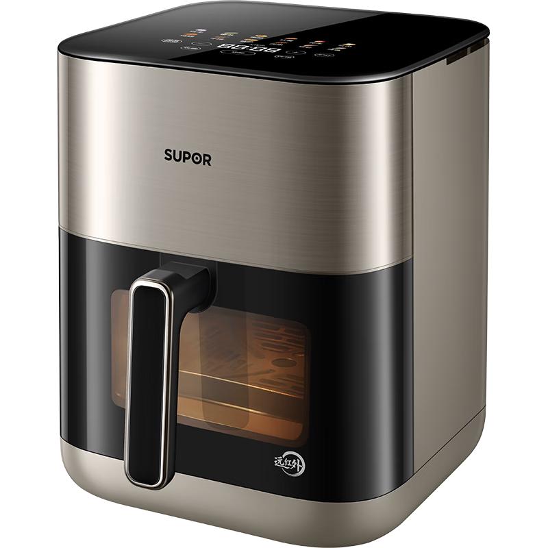 SUPOR Automatic Steam Air Fryer with Visual Window CN plug (adapter included)