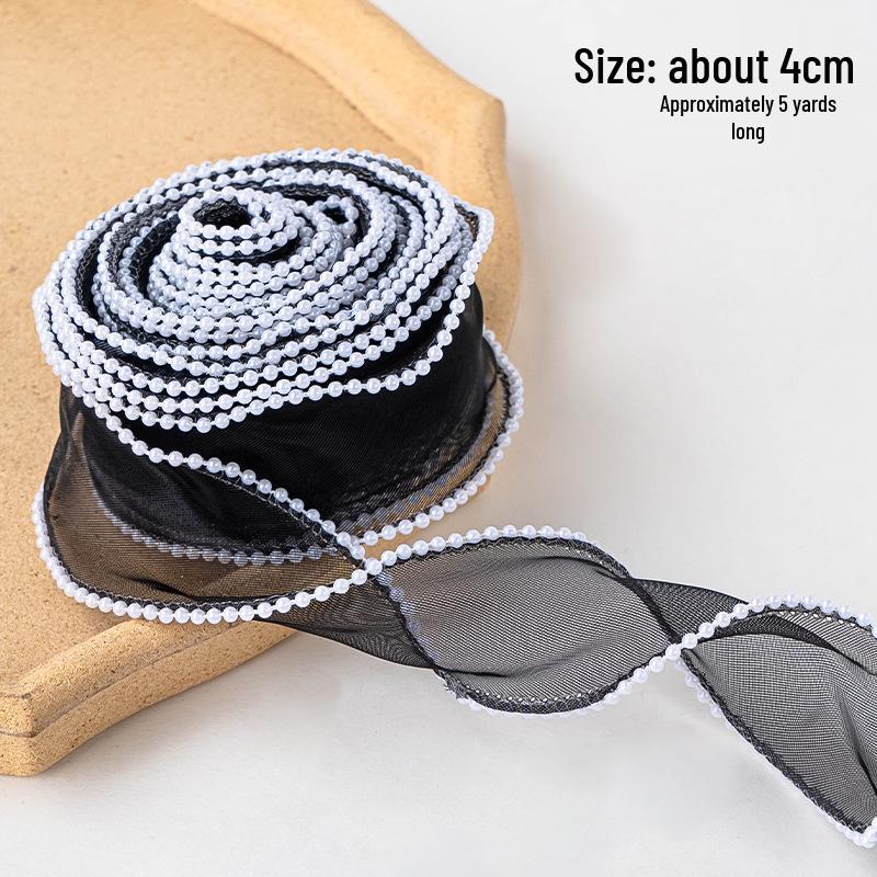 Elegant Fishtail Silk Ribbon for Cake and Bouquet Decoration