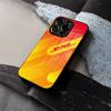 DHL Express Hülle Gehärtetes Glas Für IPhone 16 13 14 12 15 11 Pro Max Plus Mini X XR SE2020 Hülle