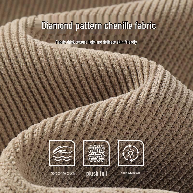 JEANSWEST LIFE Men's Chenille Corduroy Jogger Sweatpants