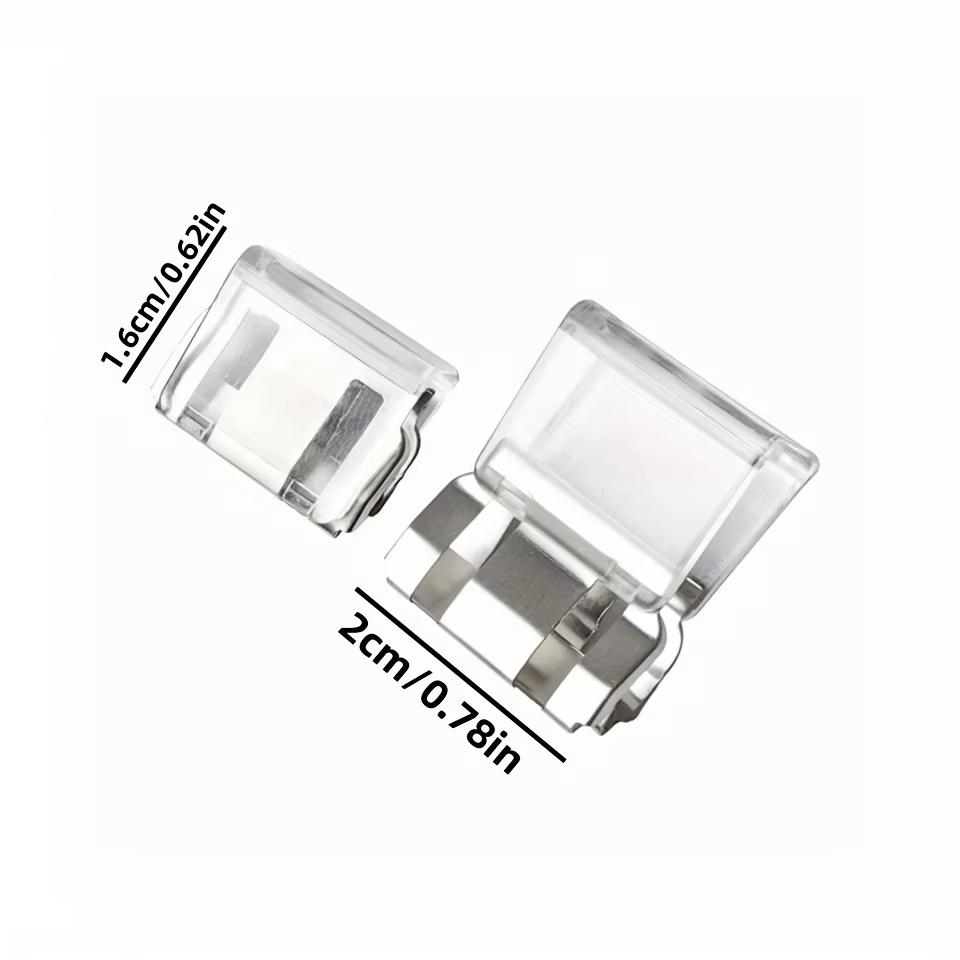 2/4pcs Invisible Leg Shortening Clip Household Items For Anti Drag Pants Hem Fixing Device Seam Free Hidden Pants Foot Fixers