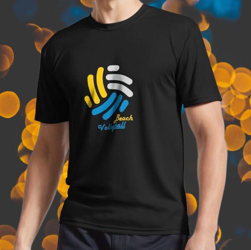 

New Beach volleyball Active TShirt Logo Men#039;s Tshirt funny size S to 5XL Unisex T-Shirt XXXXL