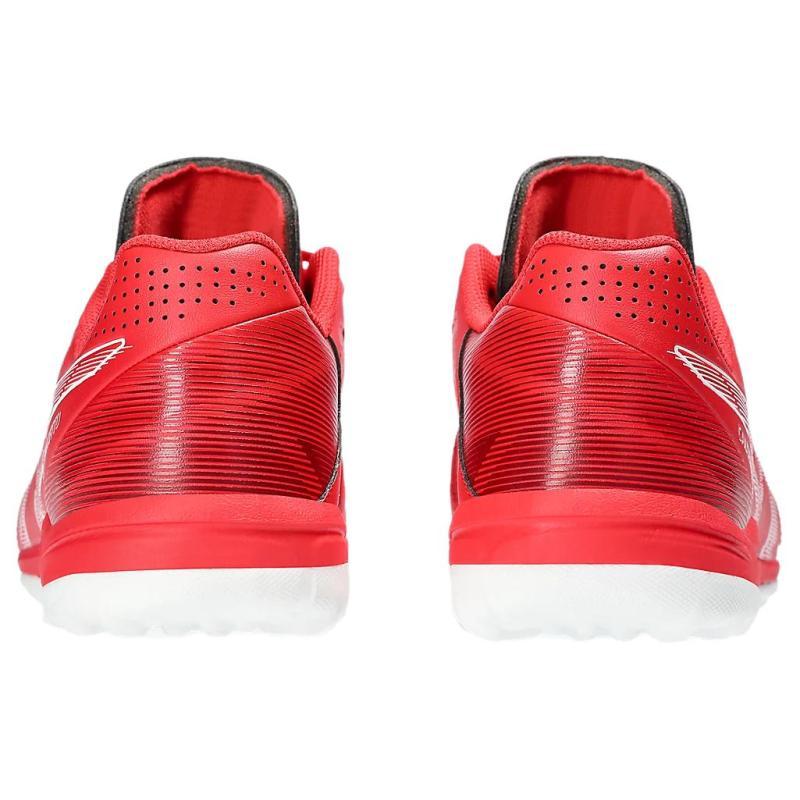 Asics Calcetto TF Turf Soccer Shoes Men's Red Sneakers 1113A038-600