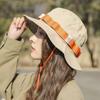 Summer Sunscreen Bucket Hat for Men Women Japanese Wide Brim Sunshade Panama Cap Unisex Camping Hiking Outing Basin Hats