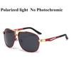 Sunglasses for Men Aviator Polarized or Photochromic  UV Protection Military Style Metal Mirror Sun Glasses
