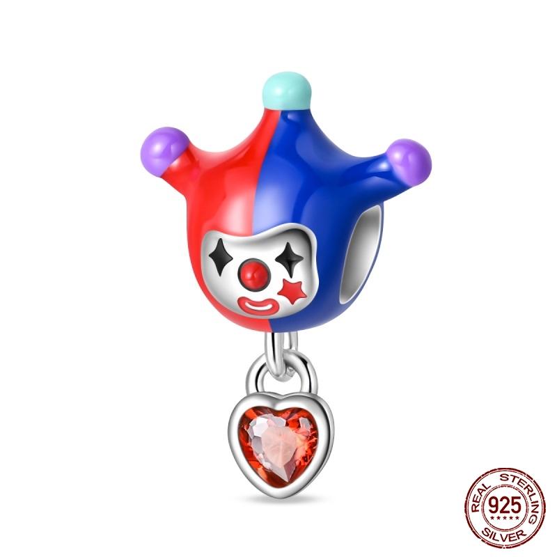 New Copper Colorful Balloon Bear Air Balloon Card Charm Beads Fit Brand Original Bracelet Diy Fine Jewelry Gift