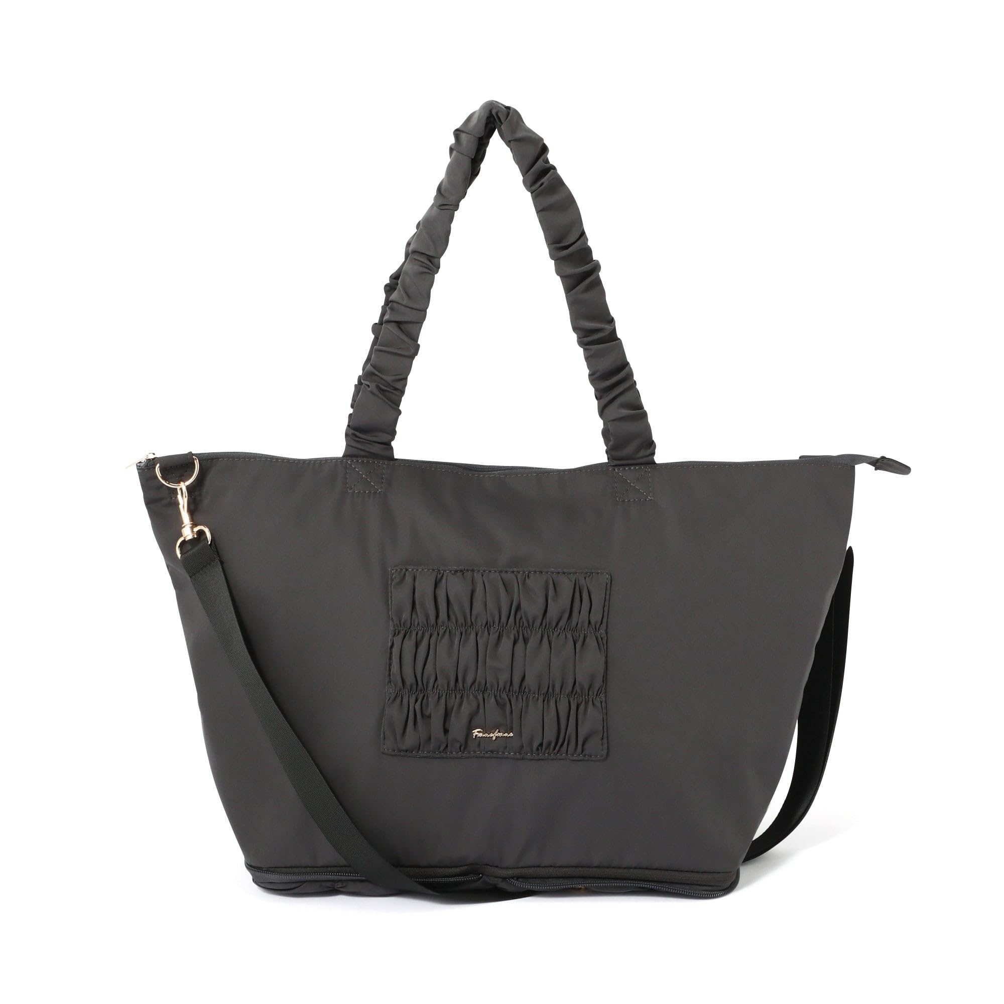 

Francfranc Classic Flower 2WAY Tote Dark Gray [Francfranc] Carry-on темно-сірий