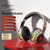 Noise-Cancelling Over-Ear Wireless Bluetooth Headphones with Card Slot and Long Battery Life for Gaming and Universal Compatibility