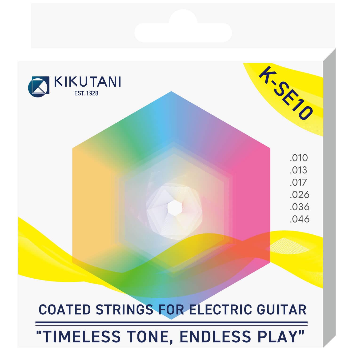 

KIKUTANI Coated Electric Guitar Strings [010-046] K-SE10