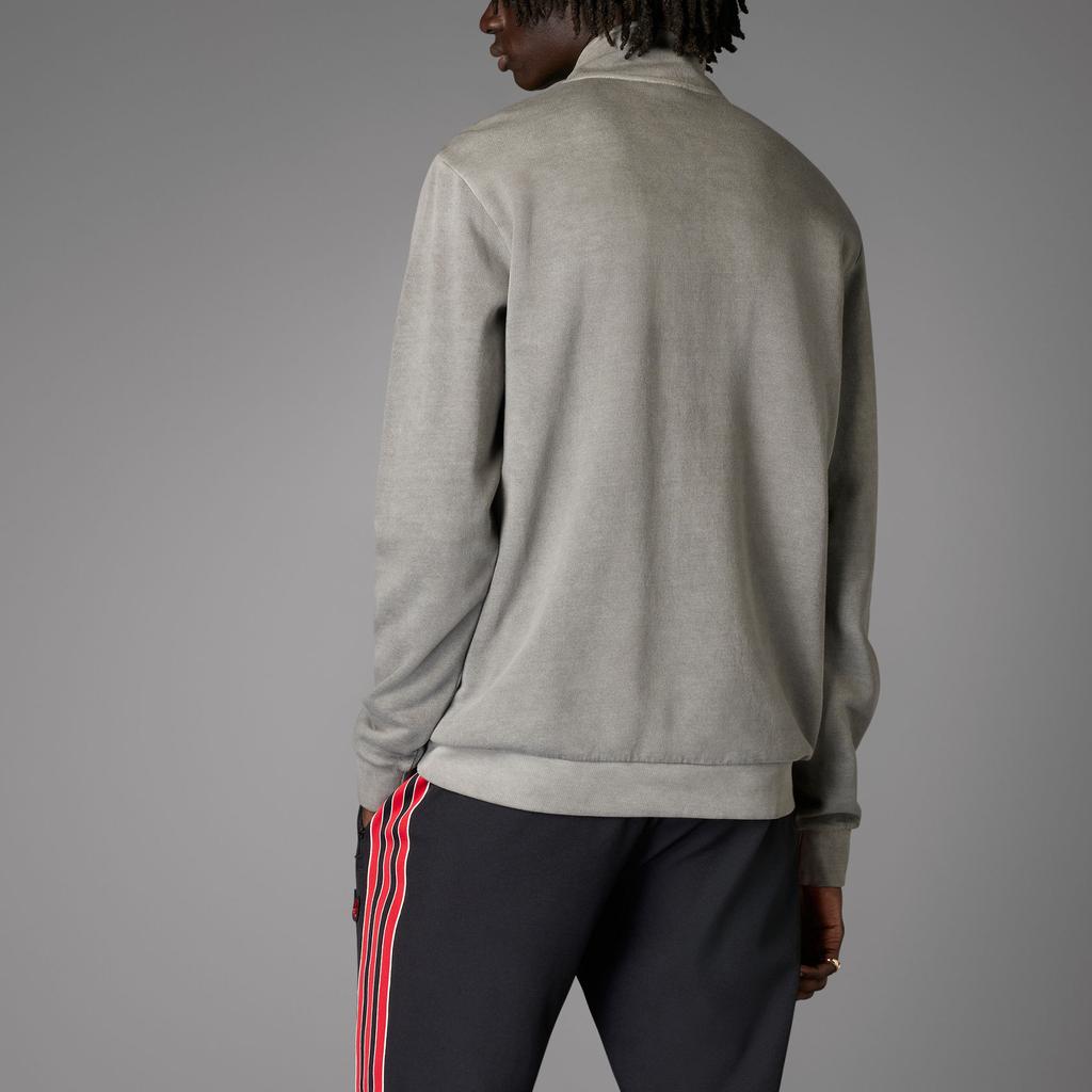 Adidas ორიგინალი მანჩესტერ იუნაიტედის ტერასის იკონების ლოგო სვიტშოტი მამაკაცებისთვის სვიტშოტი შავი JF0384