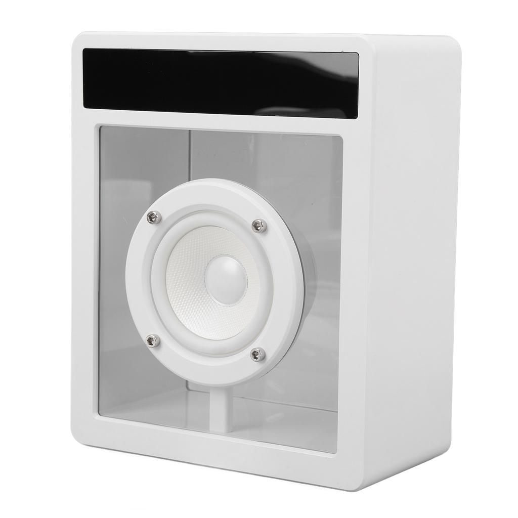 Portable Bluetooth Speaker 360° Surround Sound 10W Karaoke Machine with Ambient Lights and Lyrics Di