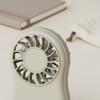 Mini Handheld Fan 5 Speed Settings Charging Port Battery-Operated Fan Lightweight Fast Charging for Travelers, Outdoor, Travel