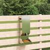 Deer Feeder Silver 28 x 30 x 80 cm Galvanized Steel