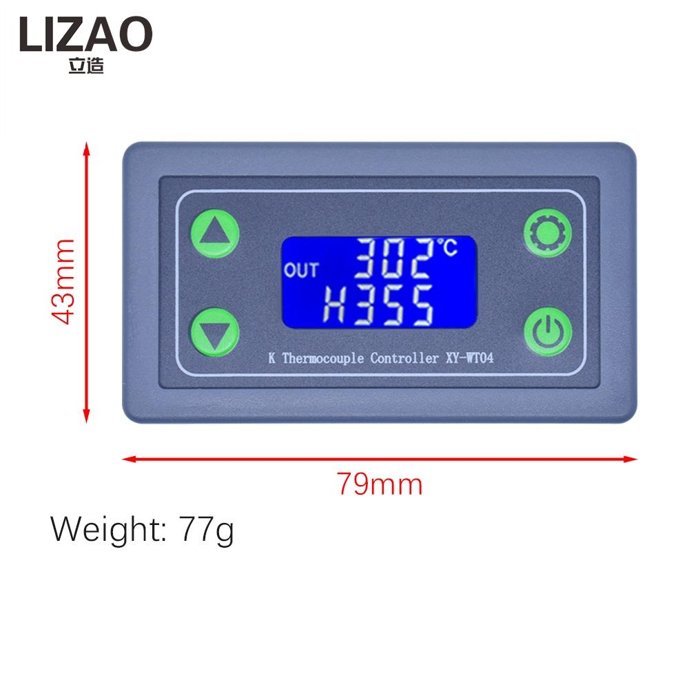 XY-WT11-W Termostato Digitale WiFi Remoto per Temperatura Termocoppia K Alta Precisione -99~999℃ Modulo Termostato Digitale