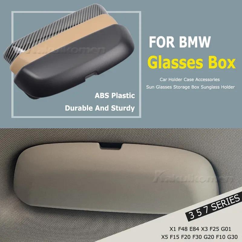 Car Glasses Case Sunglasses Holder Box For BMW 1/2/3/5 Series E90 E91 F30 F31 F34 320 328 F07 F10 F11 F48 520 528 X1 X3 X5
