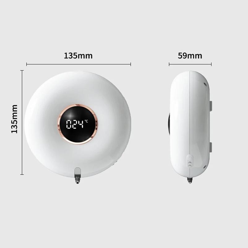 

Cleaning Foam Machine Soap Dispenser LED Display Automatic Induction Foam Hand Washer Sensor Household Infrared Soap Dispenser белый